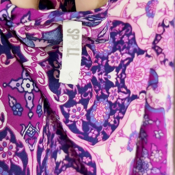 Spell Kiss The Sky Mini Dress in Violet Rare - Picture 7 of 12